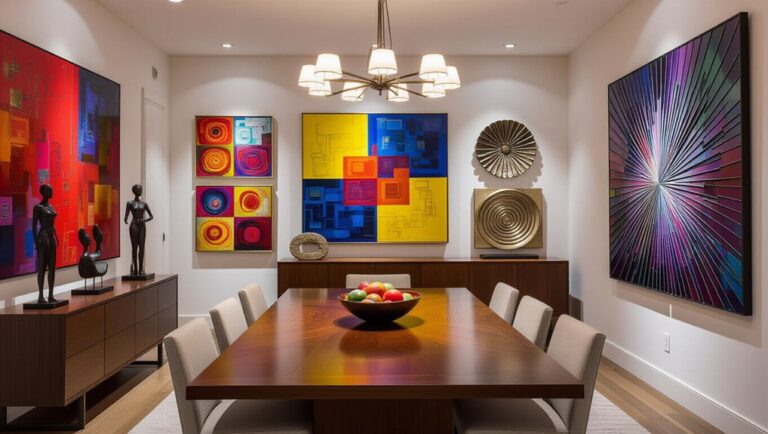 artistic dining room designs