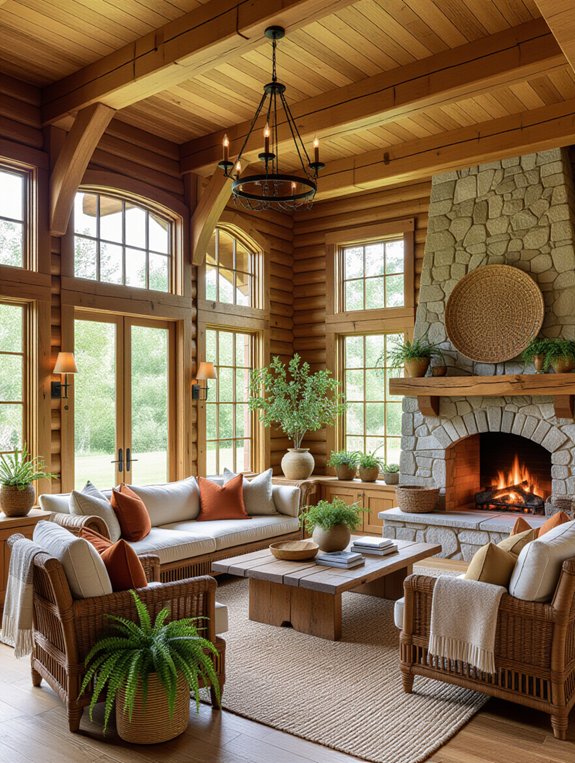 artistic vintage garden retreat