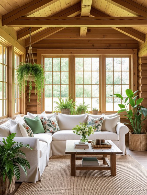 bright airy tranquil retreat