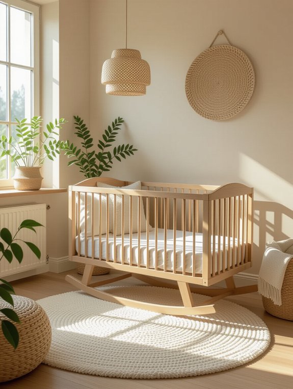 charming and functional cradles