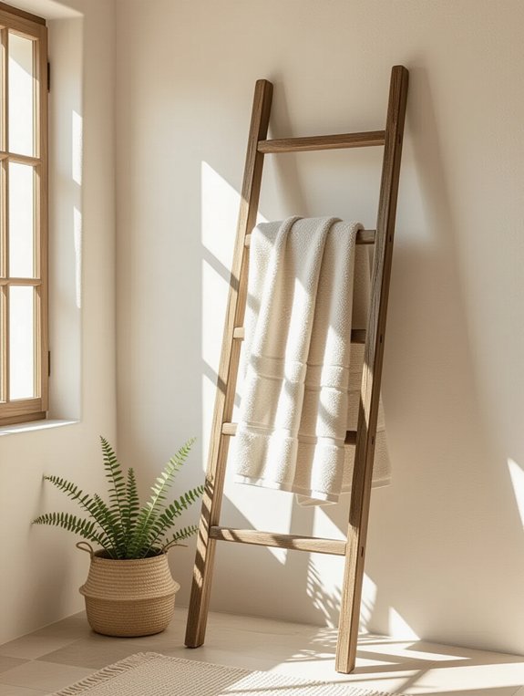 charming practical towel storage