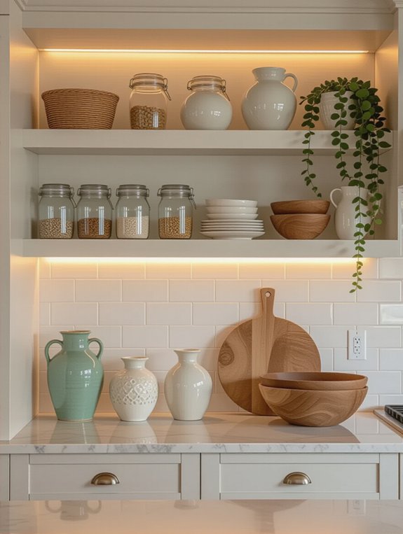 cohesive kitchen themed decor