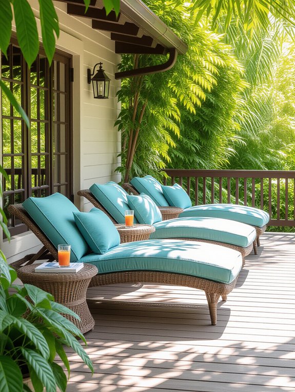 comfortable outdoor relaxation spots