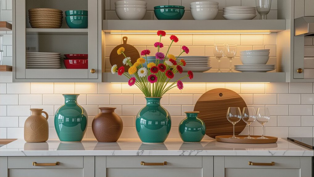 creative kitchen cabinet decor