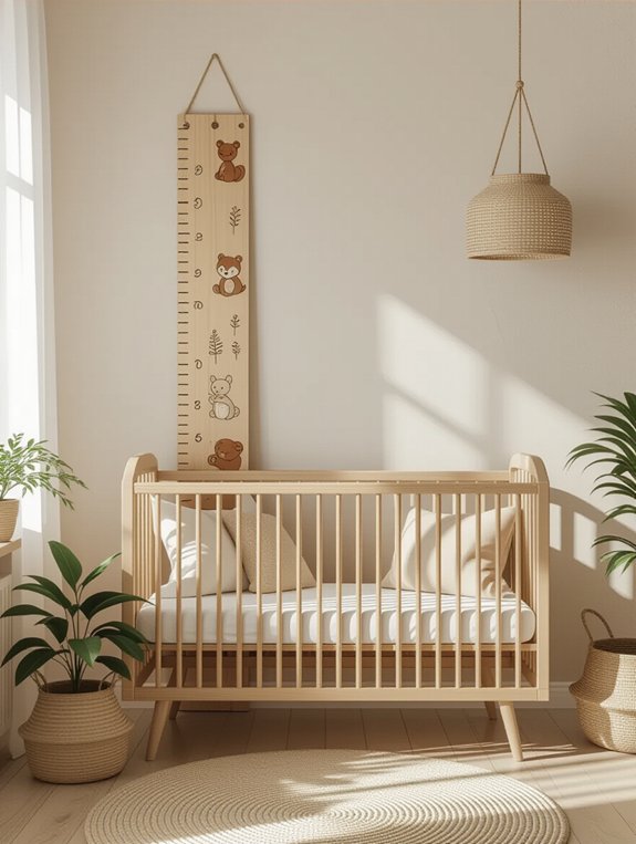 customizable wooden growth charts