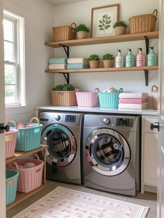 decorative laundry room ideas