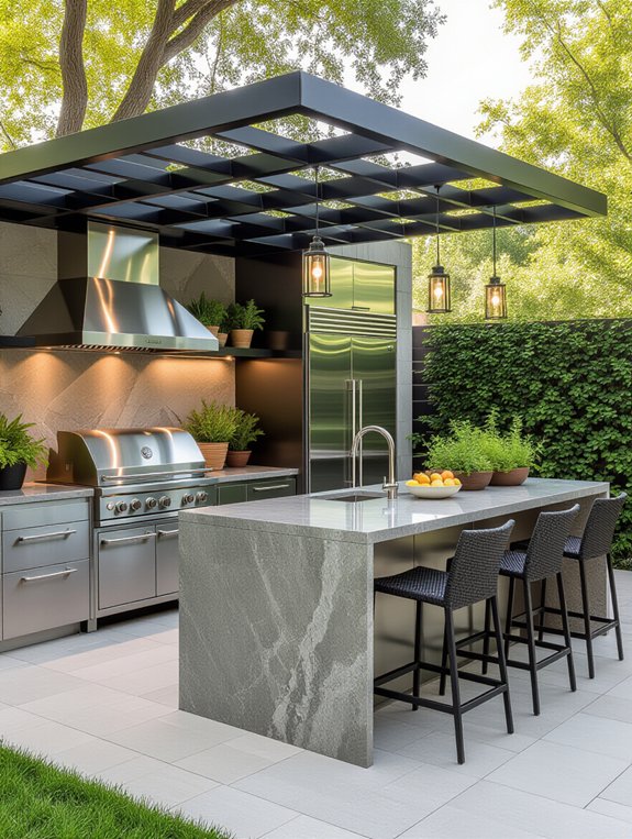 durable outdoor kitchen appliances