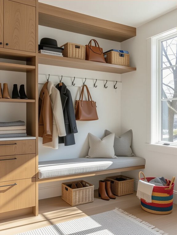 efficient mudroom design elements