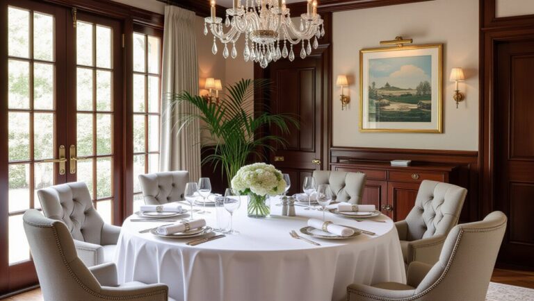 elegant round table designs