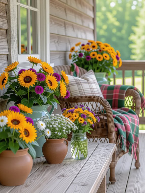 farmhouse floral display tips