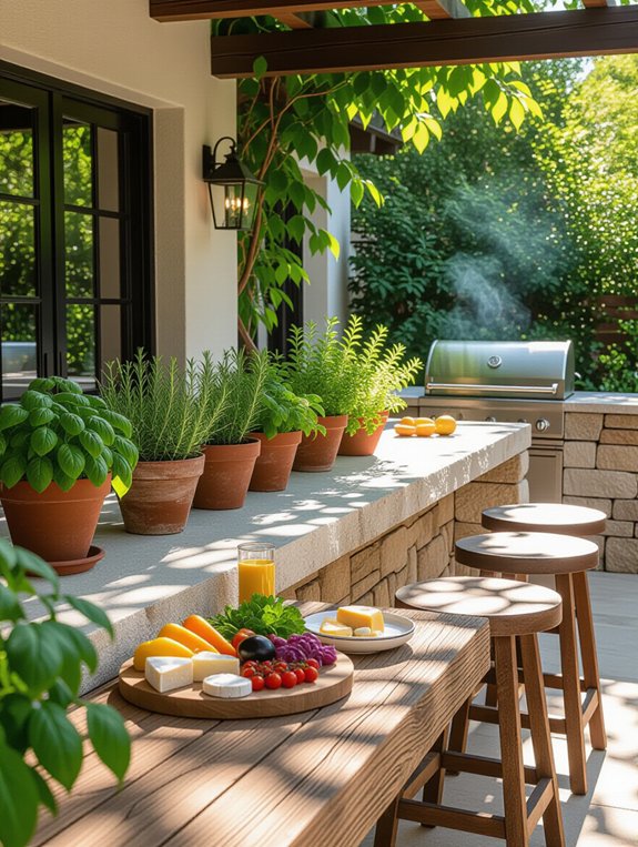 fresh herbs for cooking