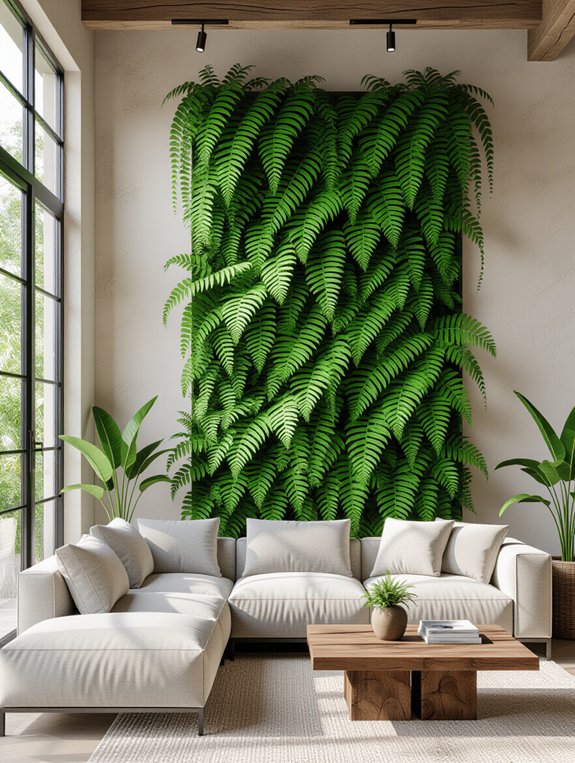 indoor vertical garden transformation