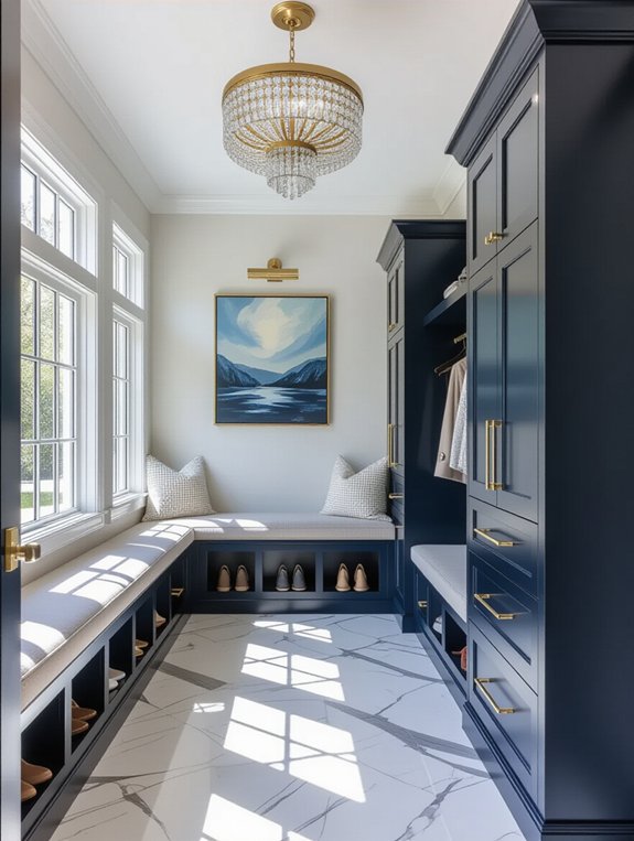 luxurious mudroom design elements