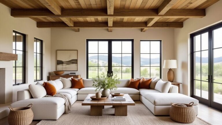 modern farmhouse living room styles