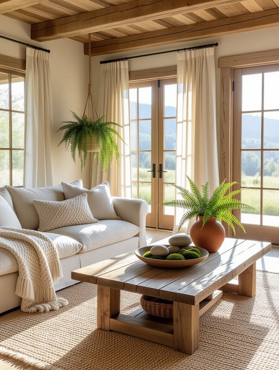 natural textures for warmth