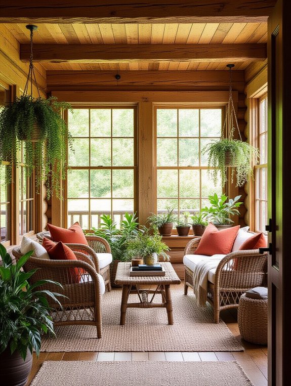 nature inspired indoor tranquility