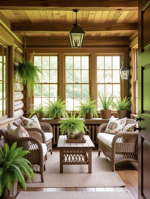 nostalgic vintage garden retreat