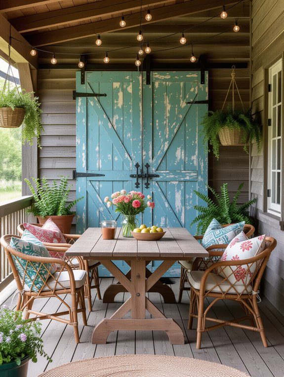 rustic charm durable design