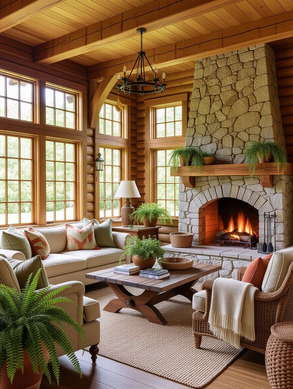 rustic charm with sophistication