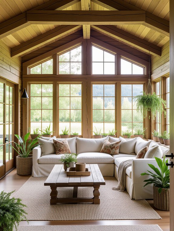 rustic elegance meets comfort
