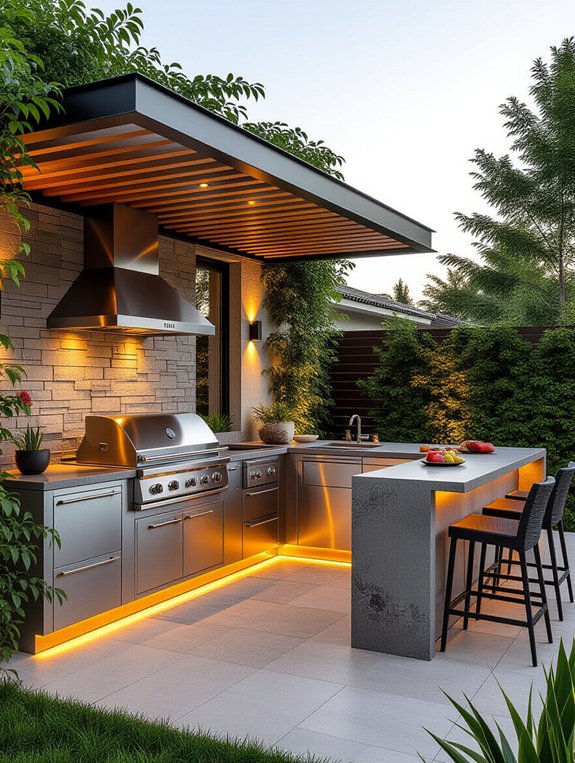 smart outdoor cooking experience