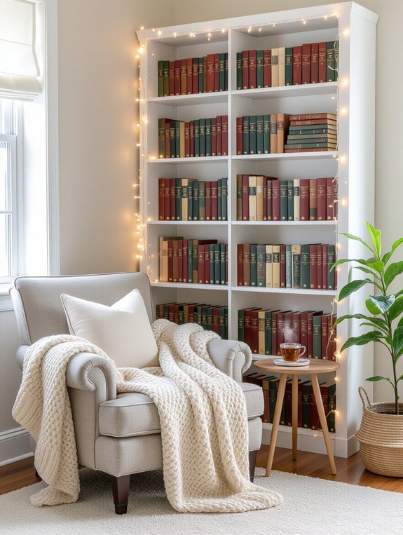 stylish bookcase room divider