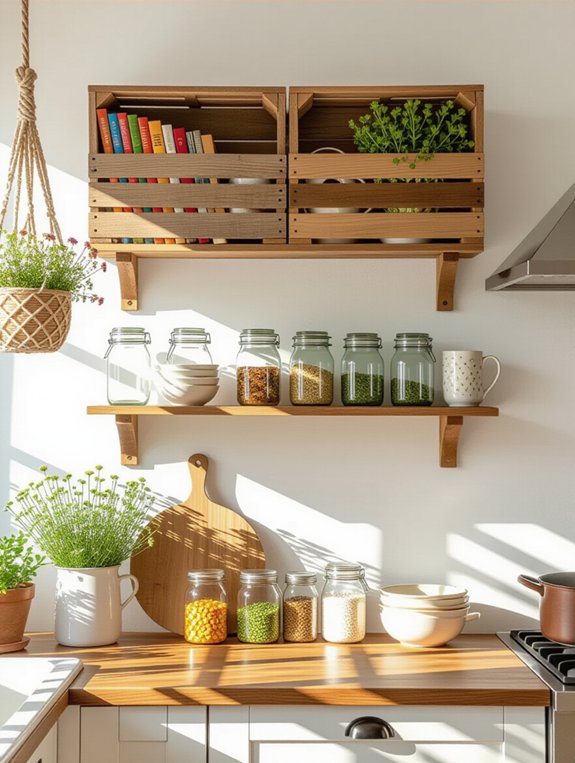 upcycled decor for kitchens