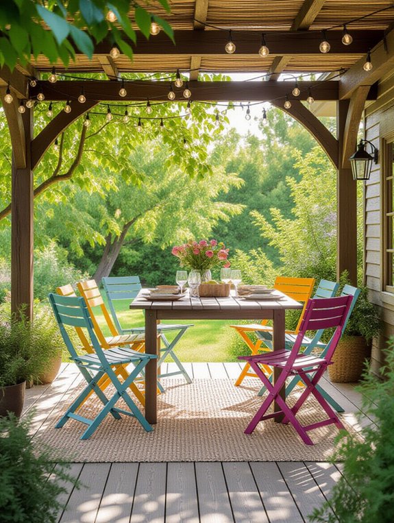 versatile outdoor seating solution