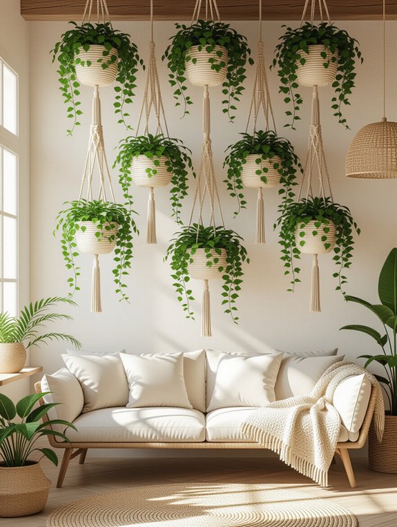 vertical greenery without clutter