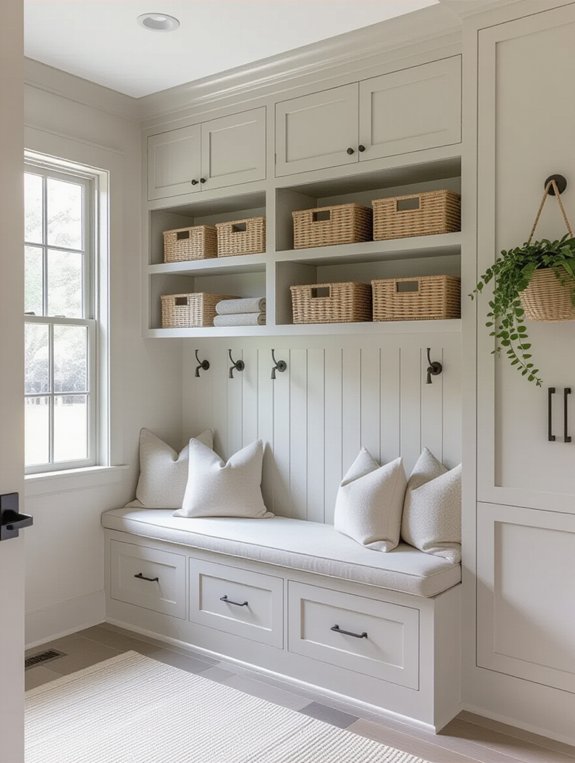 vertical storage for organization