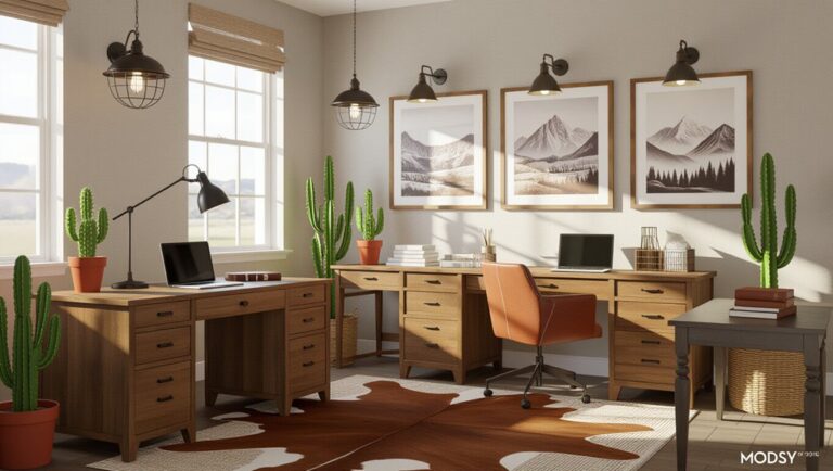 western inspired office decor ideas
