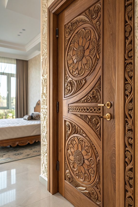 artistic carved door designs