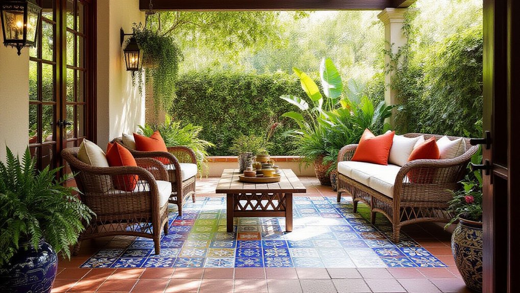 beautiful outdoor tile designs