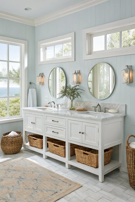 coastal retreat bathroom design