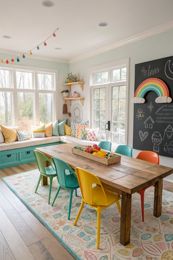 colorful durable family decor