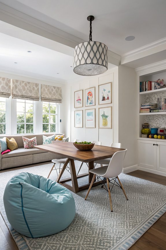 comfortable mixed use furniture