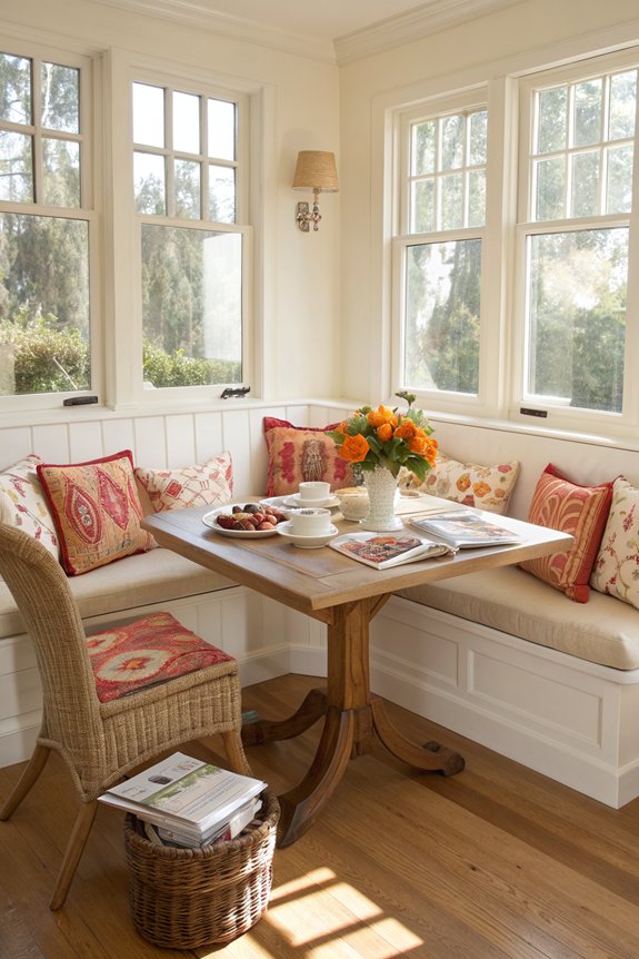 cozy breakfast nook ideas