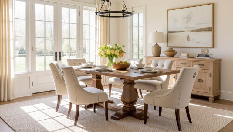 cozy dining room carpets