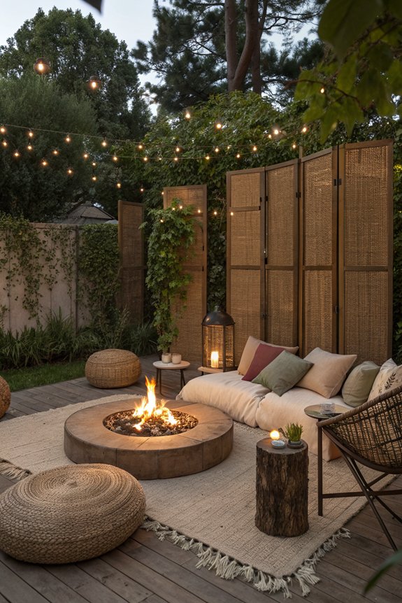cozy fire pit gatherings