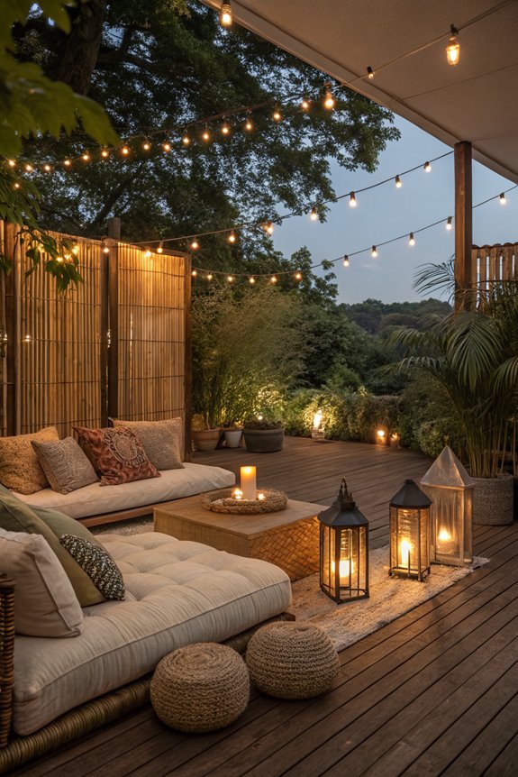cozy outdoor lighting options