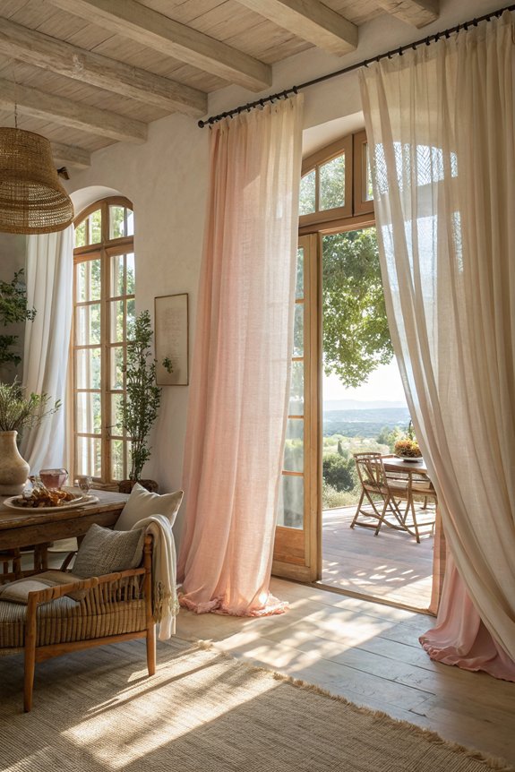 curtains for area definition