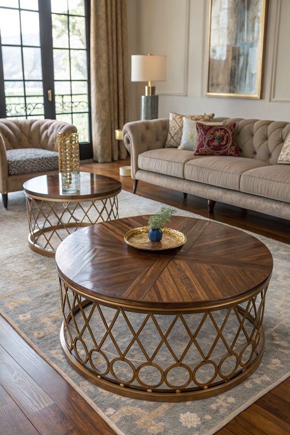 custom built living room tables