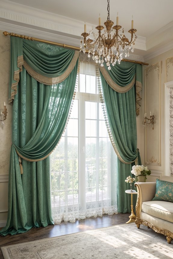 custom drapery enhances aesthetics