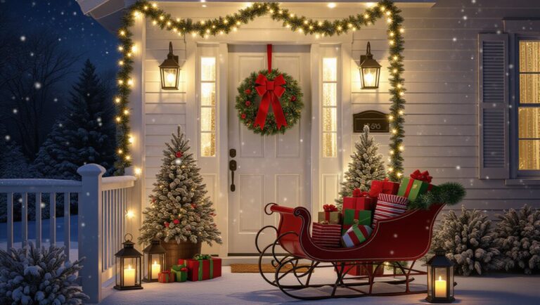 festive porch decoration ideas