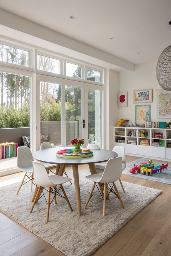 flexible open living spaces