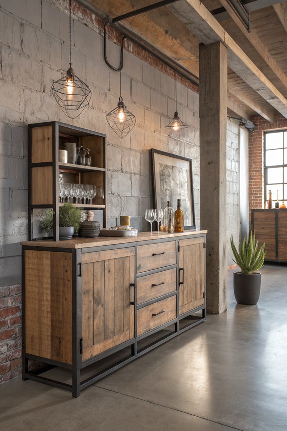 industrial charm meets functionality