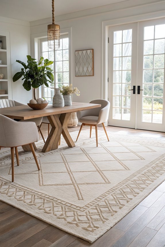 minimalist elegance for dining