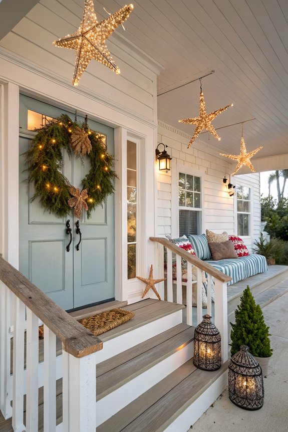 nautical coastal holiday decor