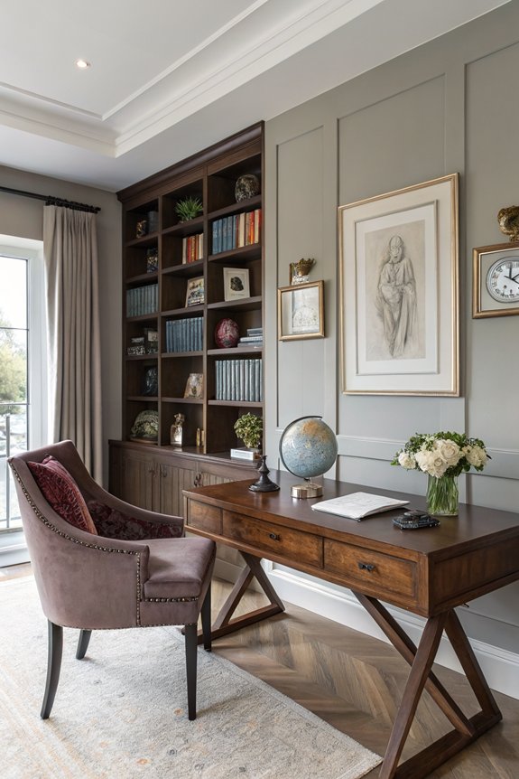 personalized creative workspace displays