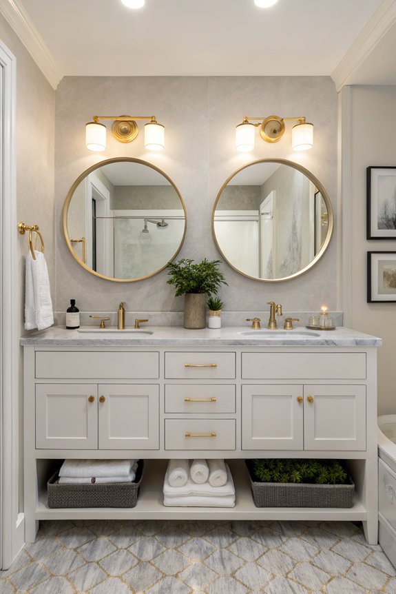 practical wall mounted vanities